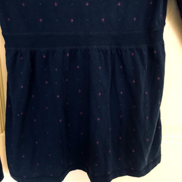 AMERICAN EAGLE blue blouse / top w hood, M - Picture 9 of 14